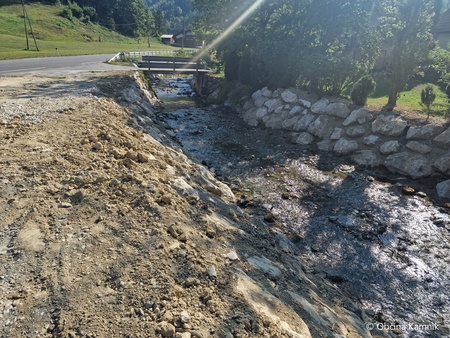 Sanacijska obnova vodotokov in hudournikov po poplavah_Krivčevo (2)